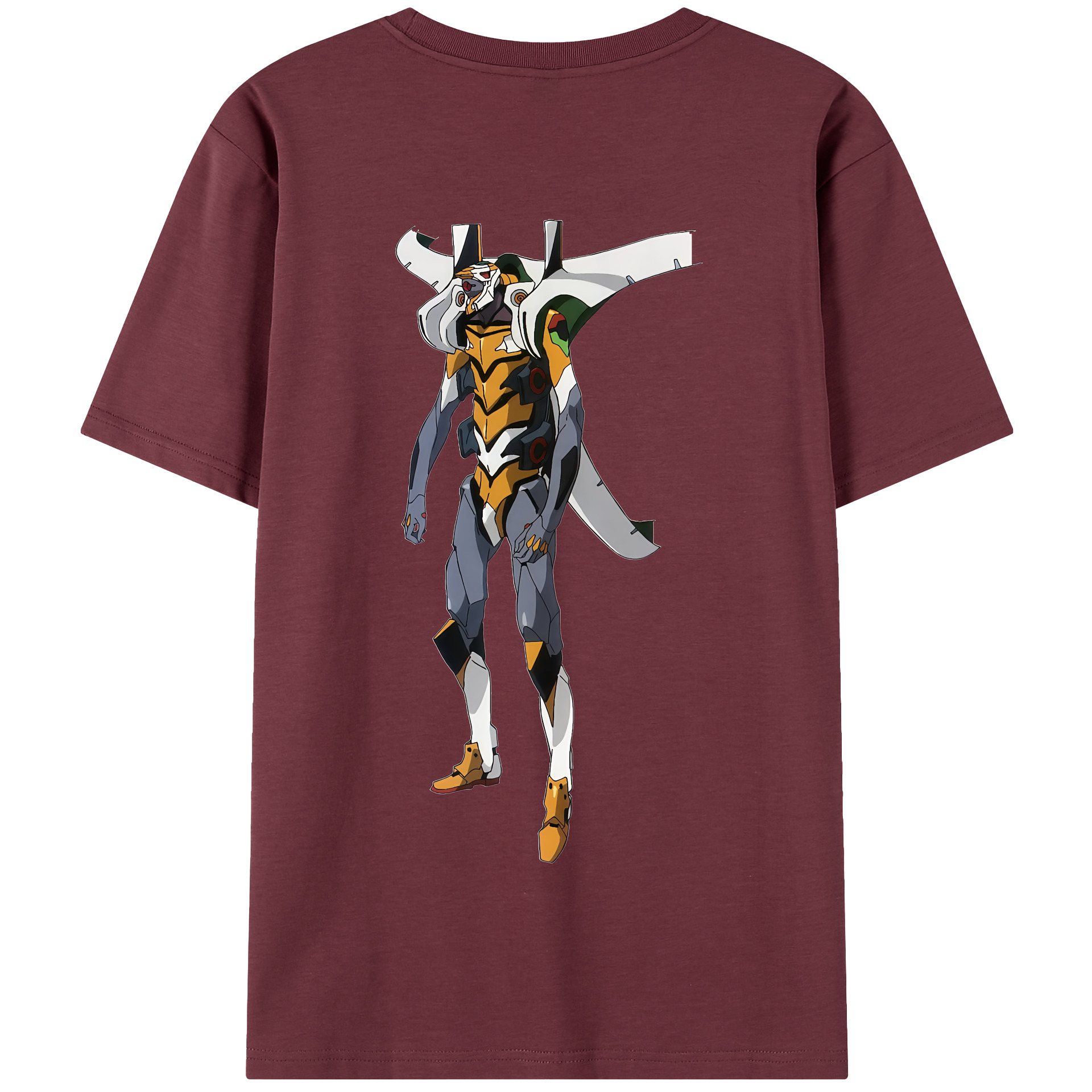 （画像用） EVA 新世紀エヴァンゲリオン 綿100％半袖Tシャツ（背面プリント）